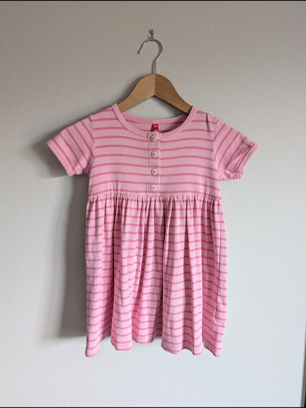 Hanna Andersson Classic Girls' Pink Play Set (Dress + Bottoms)